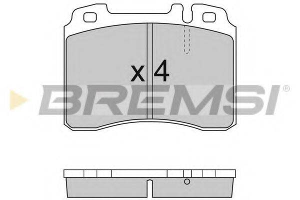 BREMSI BP2709