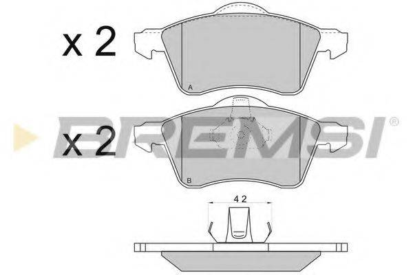 BREMSI BP2723
