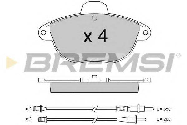 BREMSI BP2737