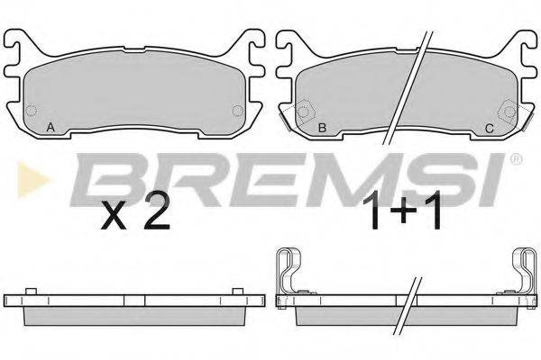 BREMSI BP2759