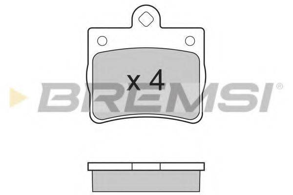 BREMSI BP2771