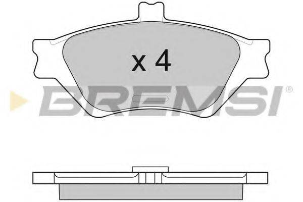BREMSI BP2875