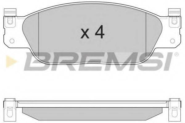 BREMSI BP2933