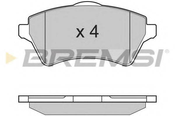 BREMSI BP2960