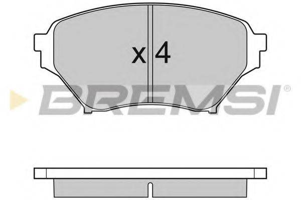 BREMSI BP2990