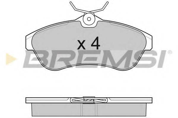 BREMSI BP3009