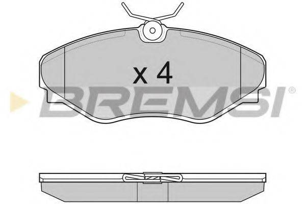BREMSI BP3011