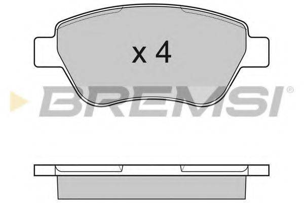 BREMSI BP3040