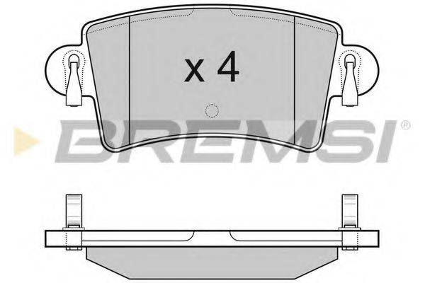BREMSI BP3074
