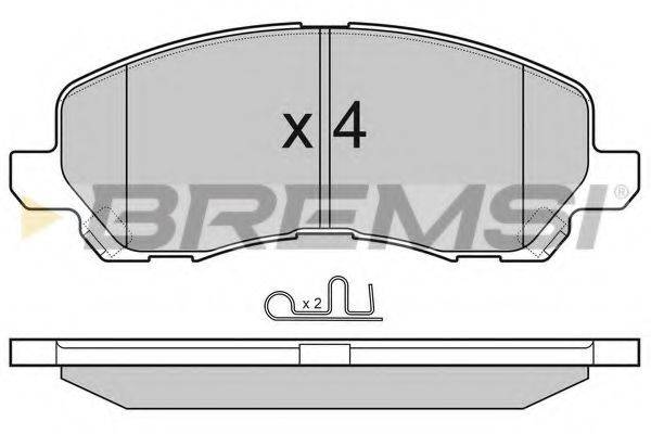BREMSI BP3080