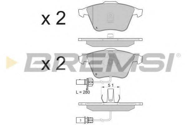 BREMSI BP3081
