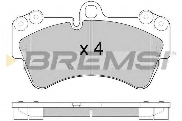 BREMSI BP3099