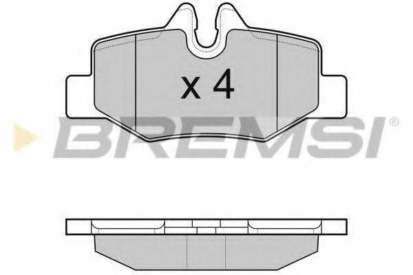 BREMSI BP3101
