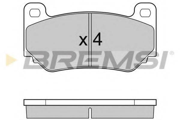 BREMSI BP3104