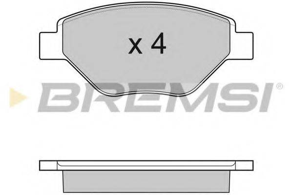 BREMSI BP3113