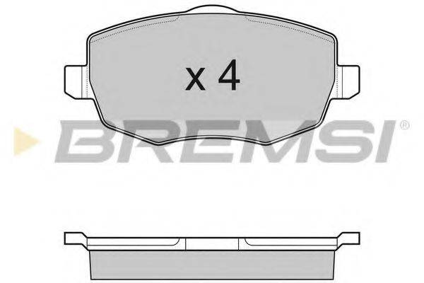 BREMSI BP3123