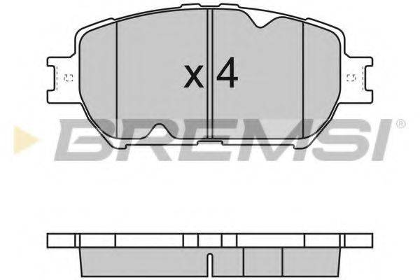 BREMSI BP3126