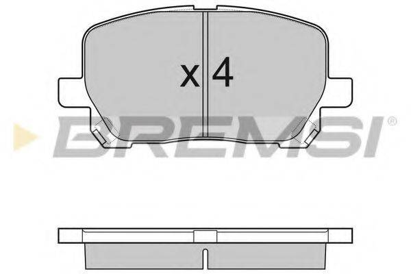 BREMSI BP3127