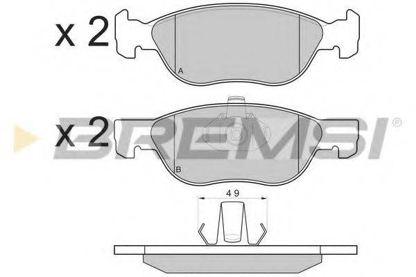BREMSI BP3131
