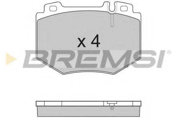 BREMSI BP3166