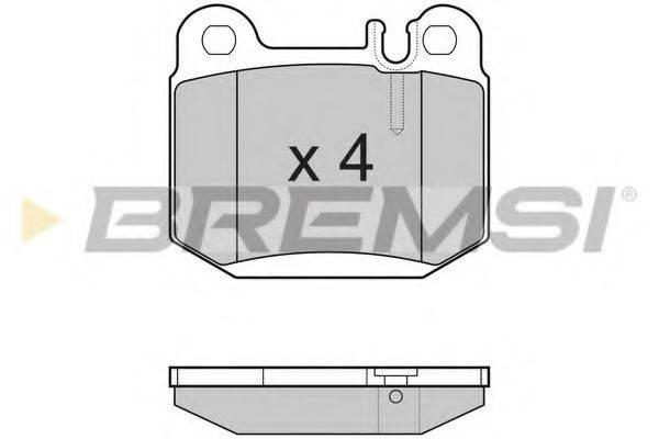 BREMSI BP3177