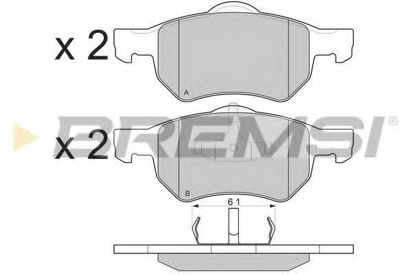 BREMSI BP3219