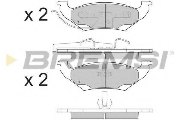 BREMSI BP3223