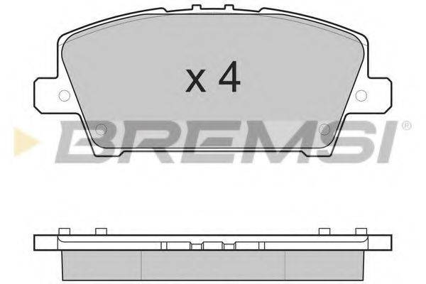 BREMSI BP3245