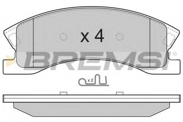 BREMSI BP3269