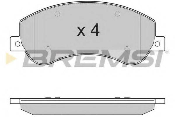 BREMSI BP3274