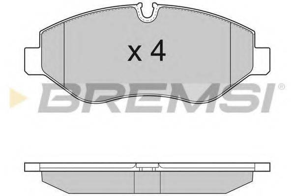 BREMSI BP3292