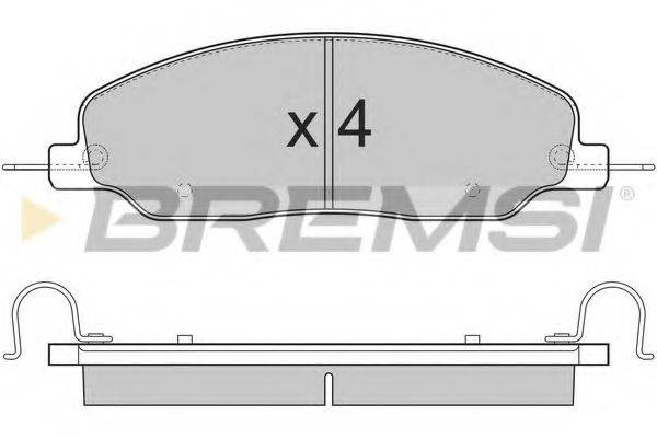 BREMSI BP3312