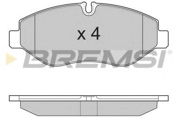 BREMSI BP3324