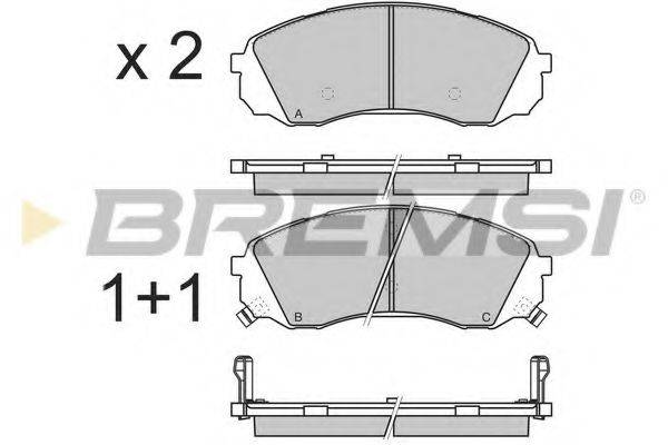 BREMSI BP3336