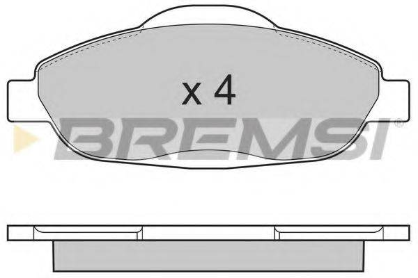 BREMSI BP3364