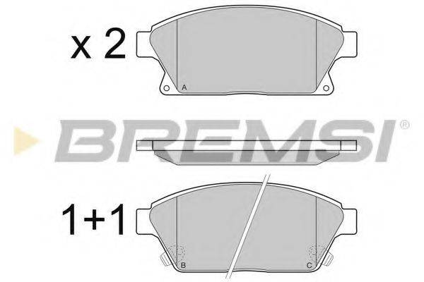 BREMSI BP3405