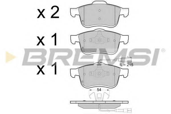 BREMSI BP3413