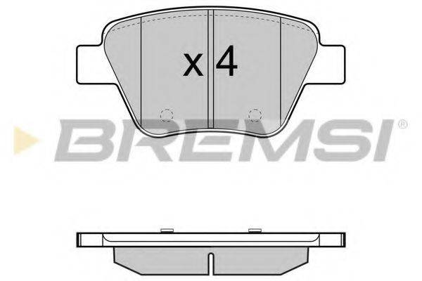 BREMSI BP3429