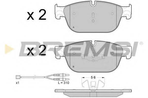 BREMSI BP3432