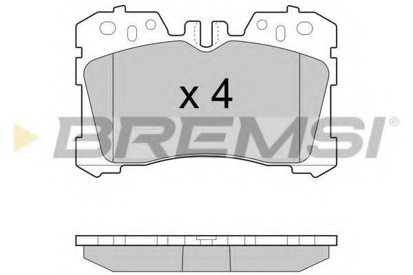 BREMSI BP3462