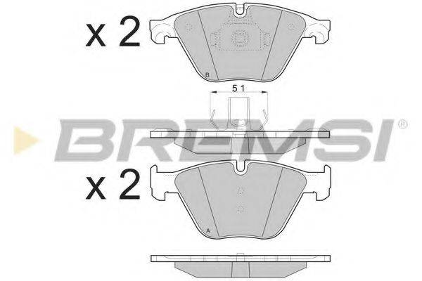 BREMSI BP3500