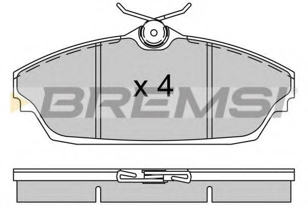 BREMSI BP3505