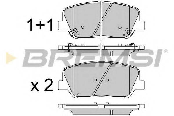 BREMSI BP3530