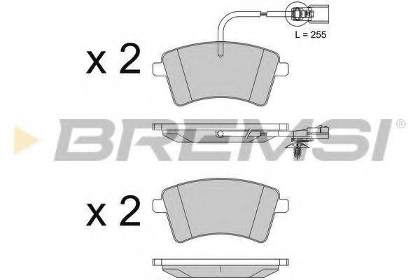 BREMSI BP3562