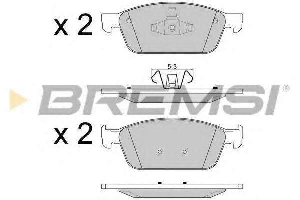 BREMSI BP3594