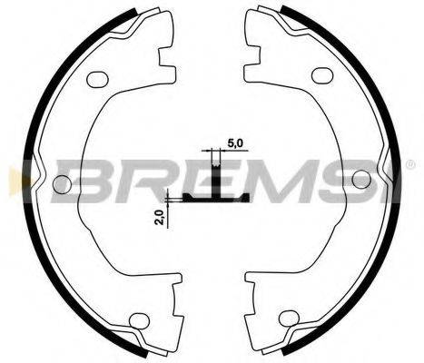 BREMSI GF0183