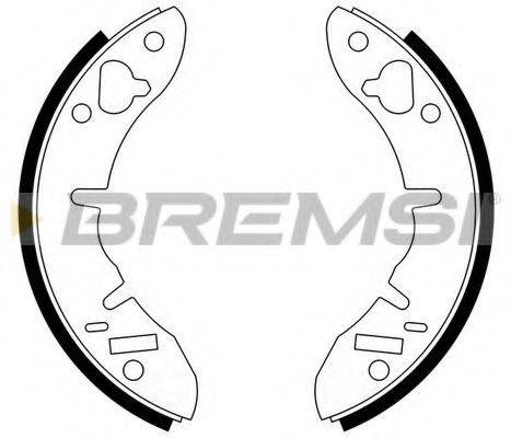 BREMSI GF0262