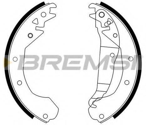 BREMSI GF0351
