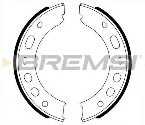 BREMSI GF0399