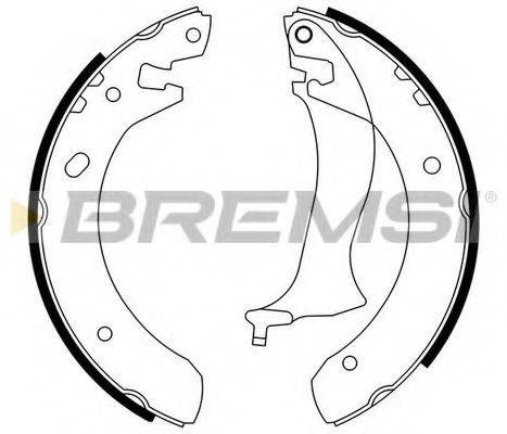 BREMSI GF0436